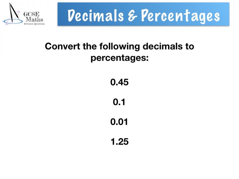 Decimals And Percentages 27 01 Mathematics And Coding